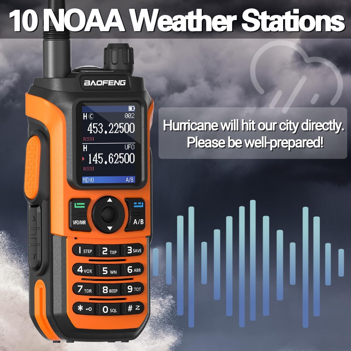 2 Pack BaoFeng UV-21R (Upgrade of UV-5R) Ham Radio Handheld Long Range Walkie Talkies UHF VHF Dual Band 2-Way Radio Full Kit with Type-C Cable