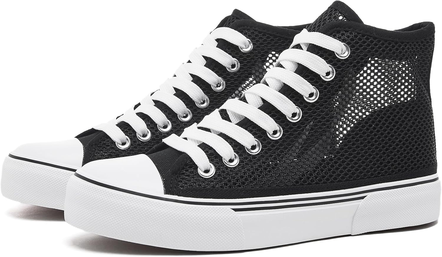 hash bubbie High Top Canvas Sneakers Fashion Walking Shoes