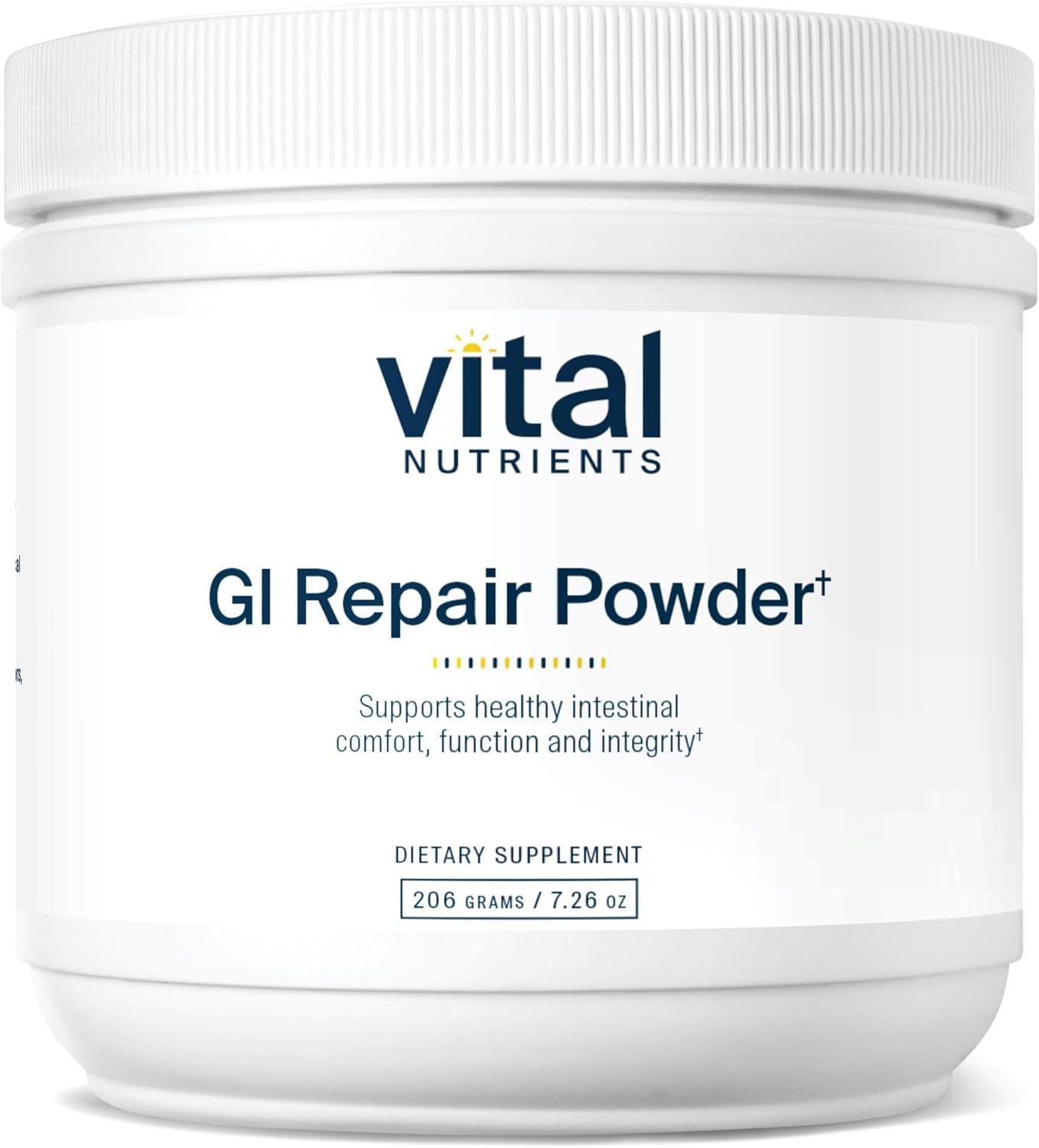 Vital Nutrients GI Repair Powder - Leaky Gut Powder with L Glutamine and Zinc - Digestive Enzyme Supplement to Support Gut Health and Digestion