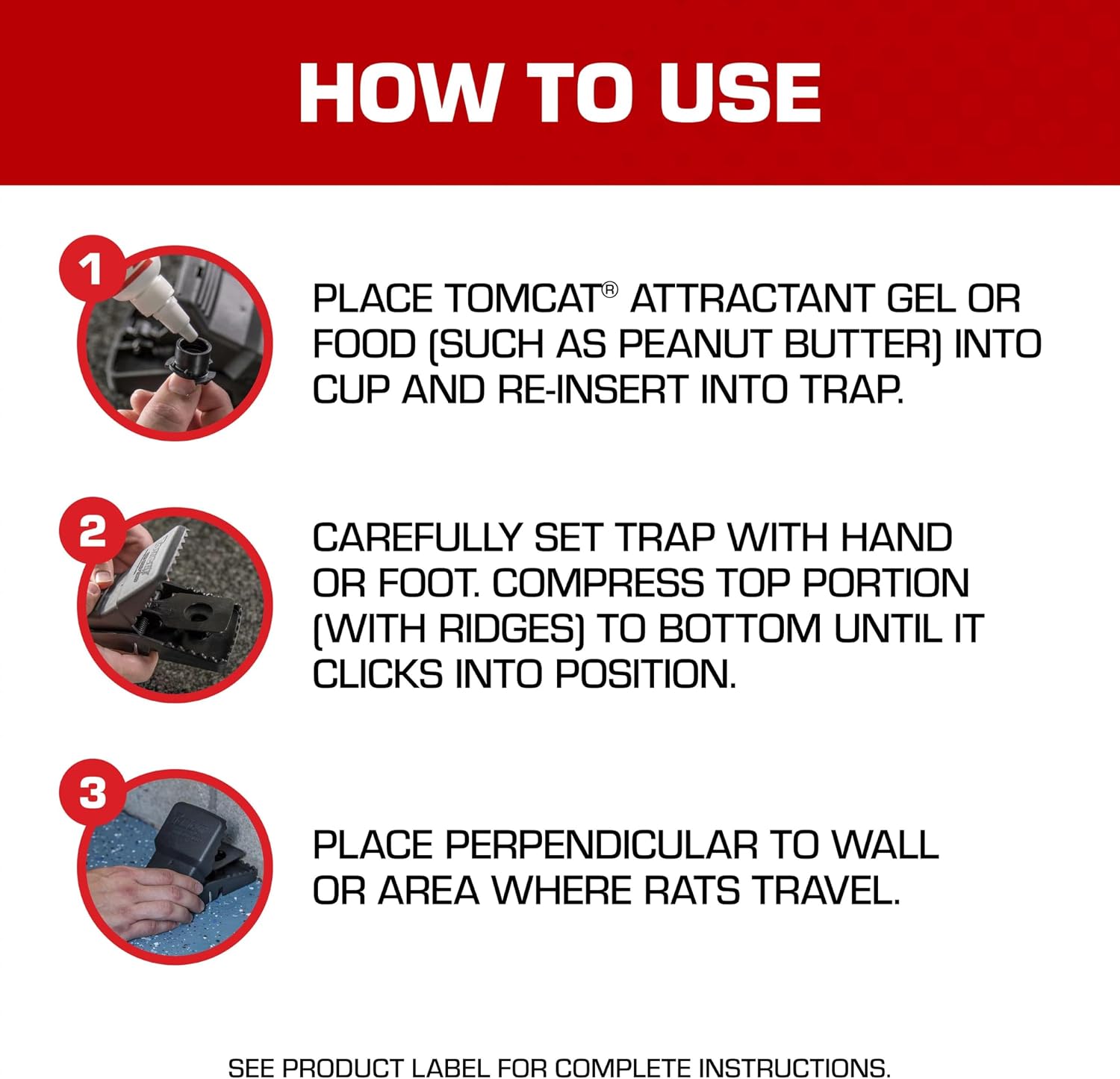 Tomcat Tunnel Trapping System | Rat & Mice Traps - 1 Tunnel Station and 2 Reusable Snap Traps