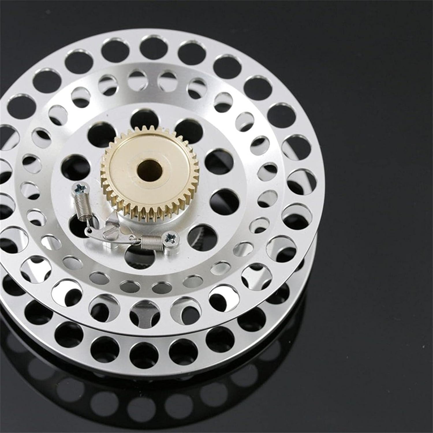 Maxcatch Semi-Automatic Fly Fishing Reel, CNC Machine Cut T6061 Aluminum, Lightweight Design