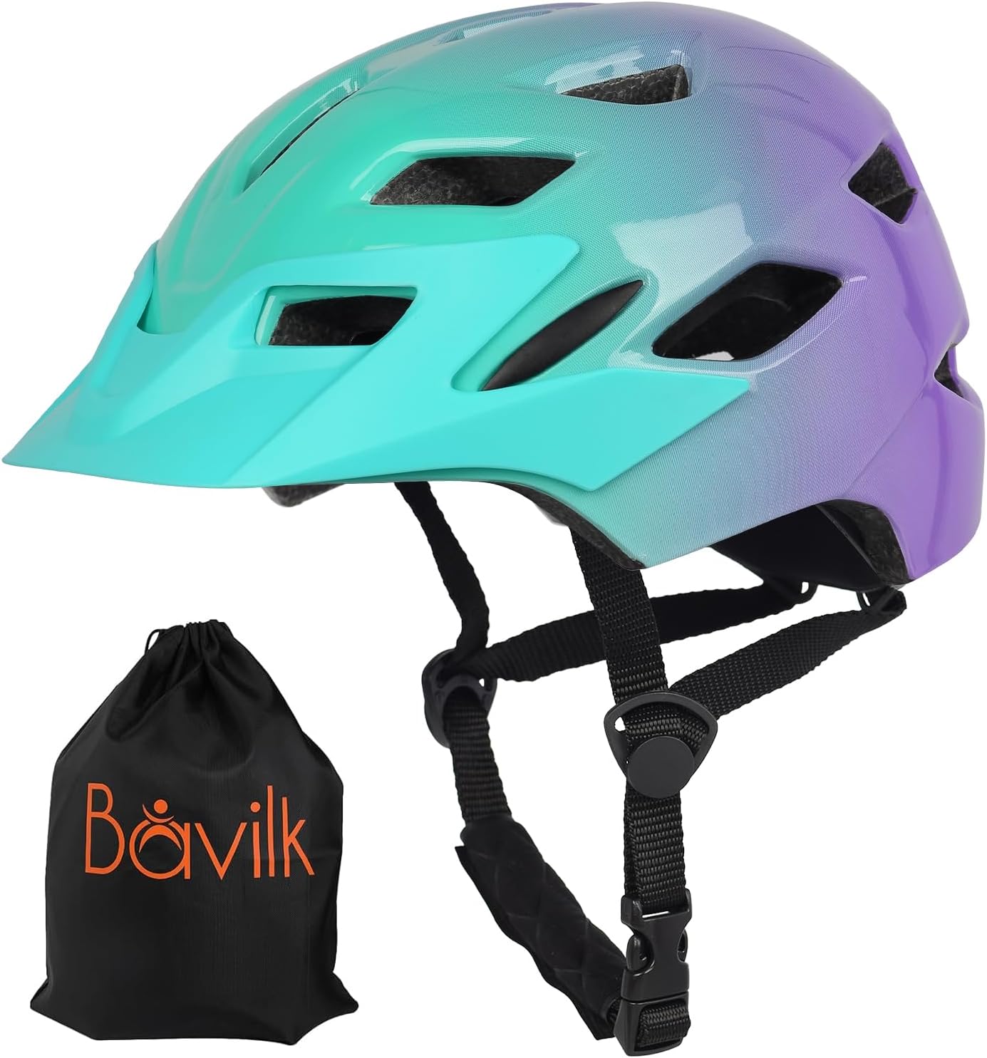 Kids Bike Helmet with LED Light for Youth Teen Toddler Boys Girls