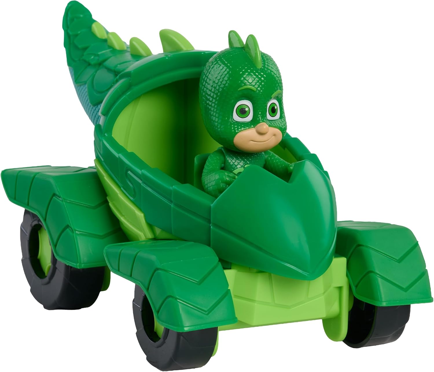 PJ Masks Gekko & Gekko Mobile Toy, Poseable Green Action Figure and Vehicle