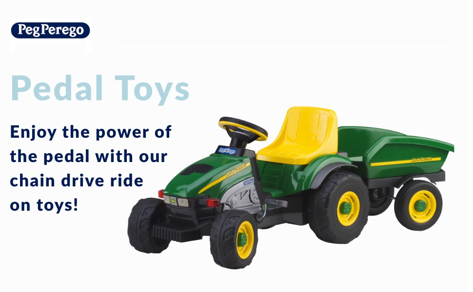 pedal toys john deere farm tractor