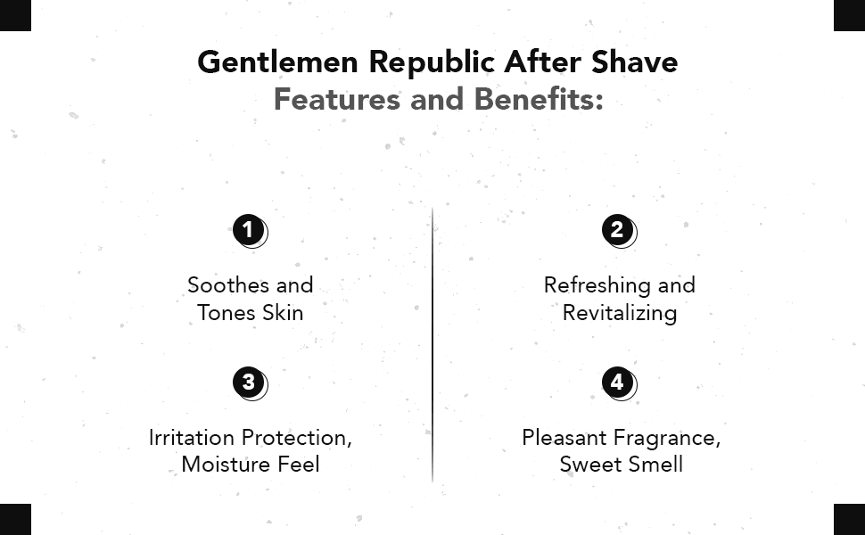 After Shave - Refreshing and Hydrating Formula with Irritation Protection