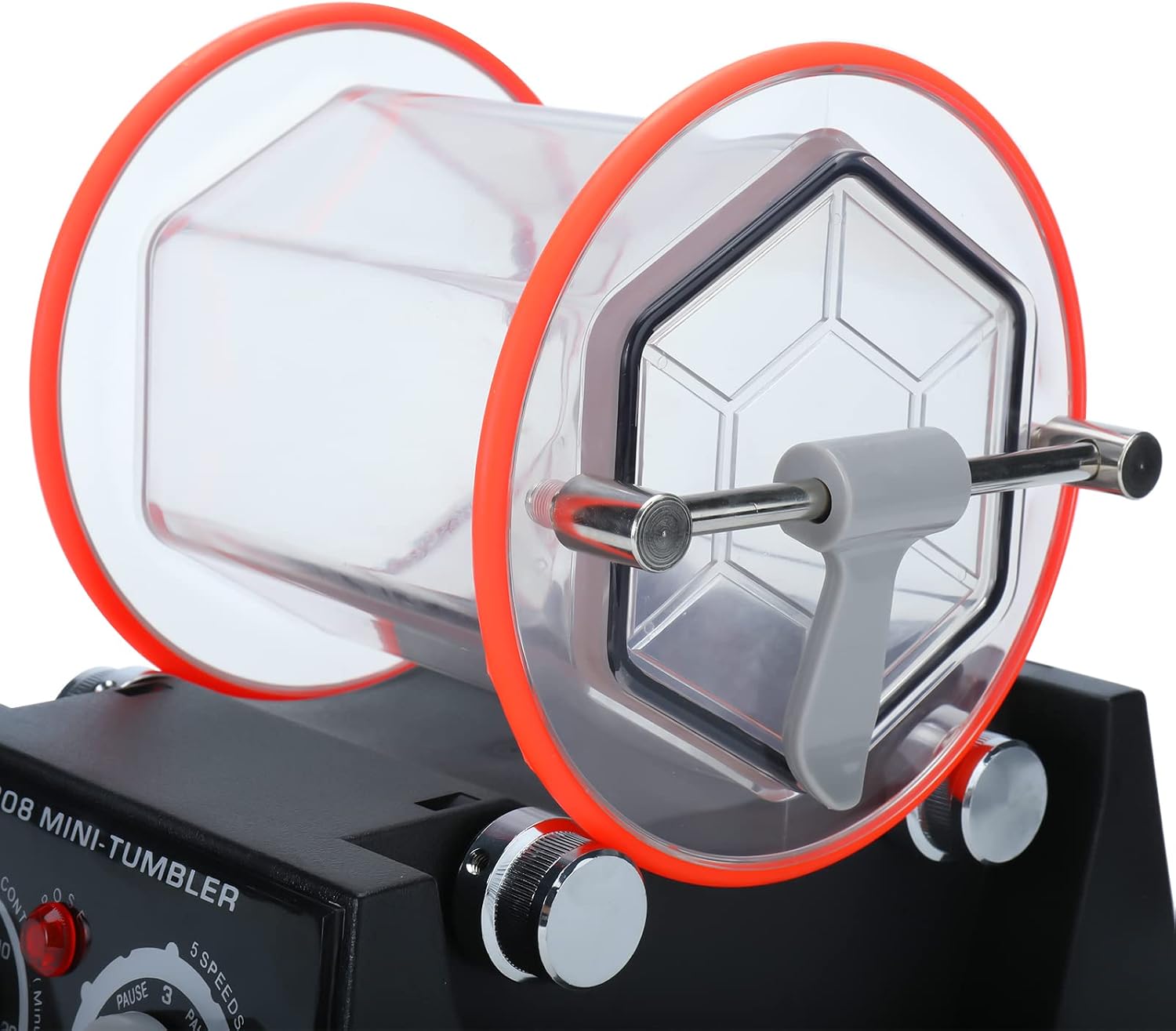 YaeMarine 110V 80W Jewelry Polisher Tumbler 3kg 6.6 Lbs Capacity Jewelry Polisher Machine Tumbler