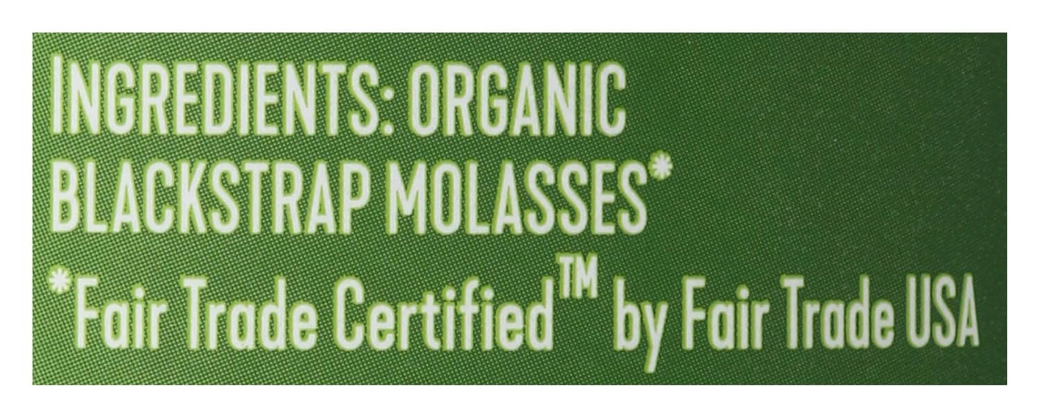 Wholesome FT Organic Molasses 32oz Bottle, 1-Pack