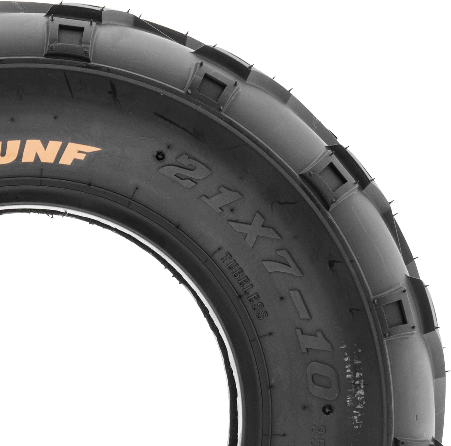 SunF A004 ATV UTV Off-Road Tire 22x10-10, 6 PR, Track & Trail, Tubeless