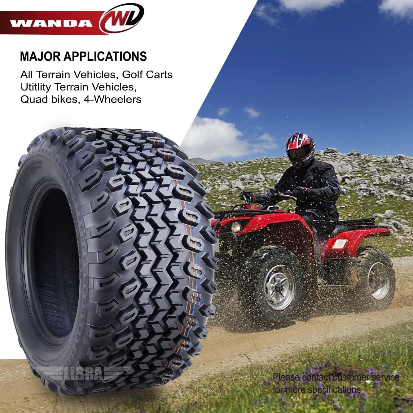 LIBRA Set of 4 UTV ATV Tires 22x11-10 22x11x10 4PR High Load -10142