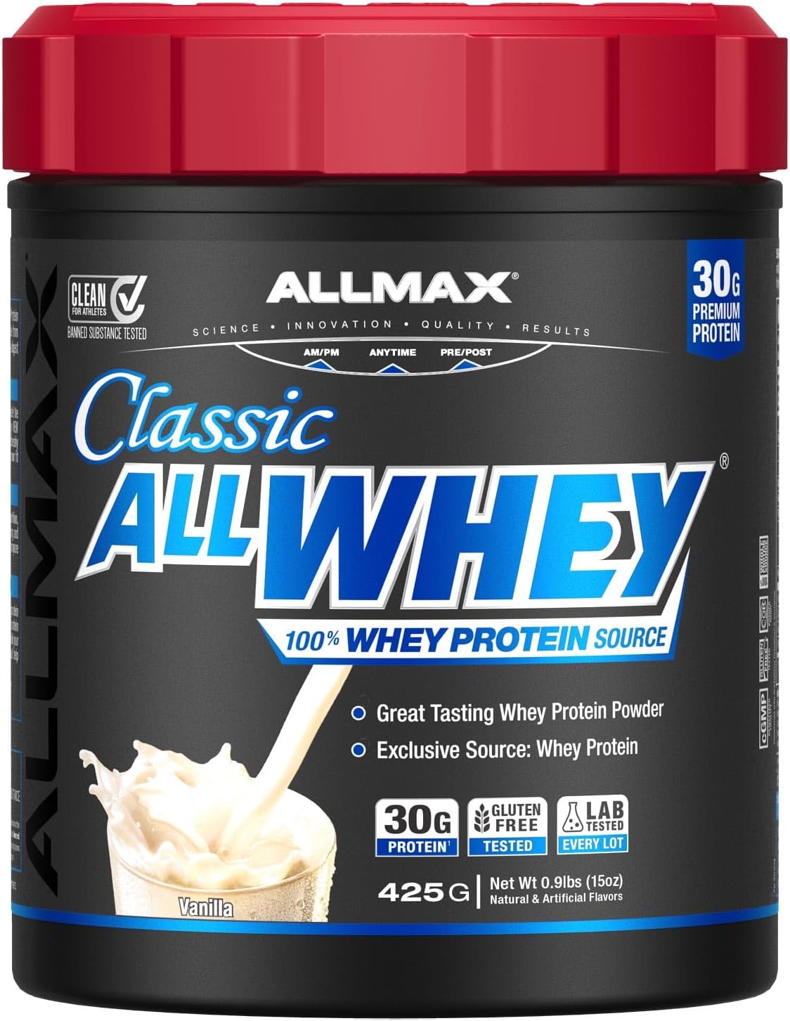 ALLMAX AllWhey Classic Whey Protein Powder, Chocolate, 5 lb