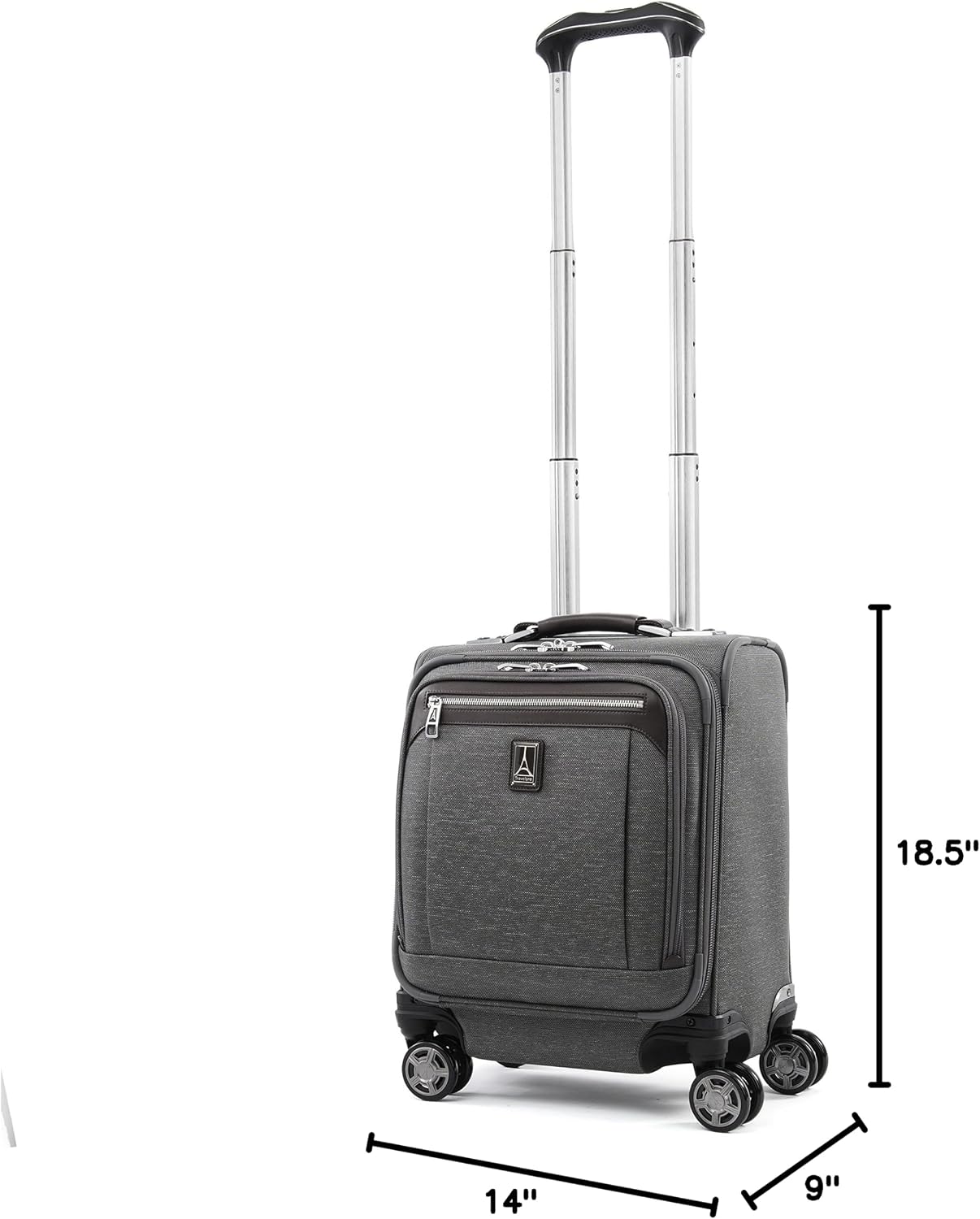 Travelpro Platinum Elite Underseat Spinner Tote Bag with USB Port