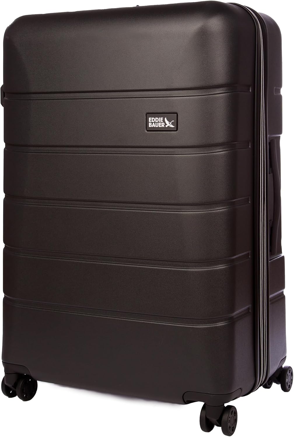 Eddie Bauer Glacier Checked 30" Luggage | Hardside | Spinner Wheels | Expandable | Lightweight | Travel Essentials - Sprig Green