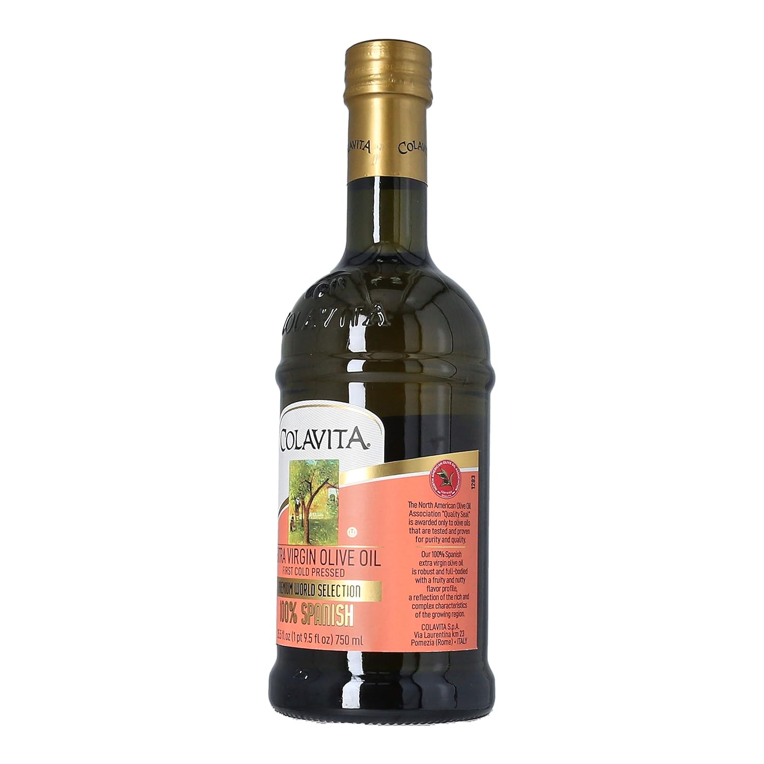 Colavita 100% Greek Extra Virgin Olive Oil, 25.5-Ounce