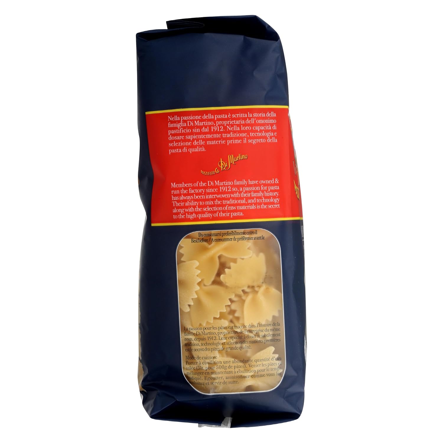 Di Martino, Pasta Farfalle, 16 Ounce