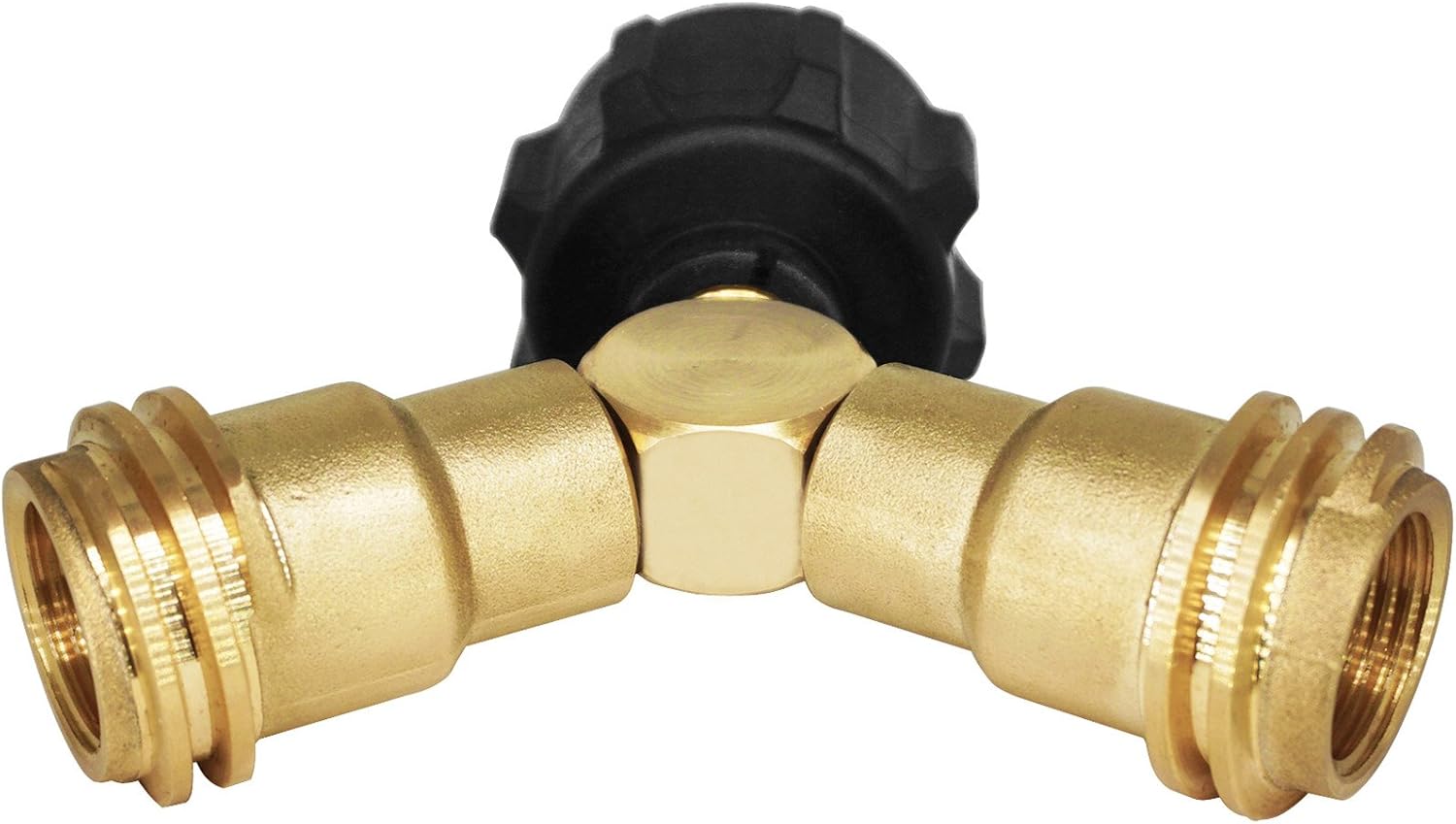 DOZYANT Propane Splitter, 2 Way LP Gas Adapter Tee Connector for 20lb Propane Tank Cylinder, Work with BBQ Grills, Camping Stoves, Gas Burners, Heater | Propane Tank Splitter 2 Way Y Tee links two regulators to a 20 lb tank for BBQ grills camping stoves…
