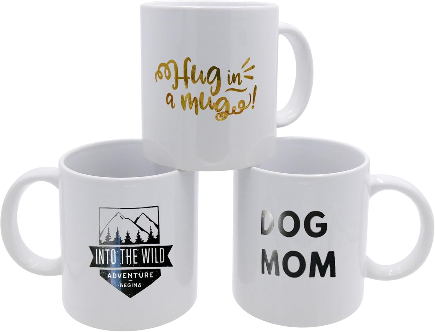 Rockin Gear Sublimation Mugs 11 oz, 36 Pack Blank Bulk Sublimation Coffee Mug, Ceramic White Taza para Sublimar