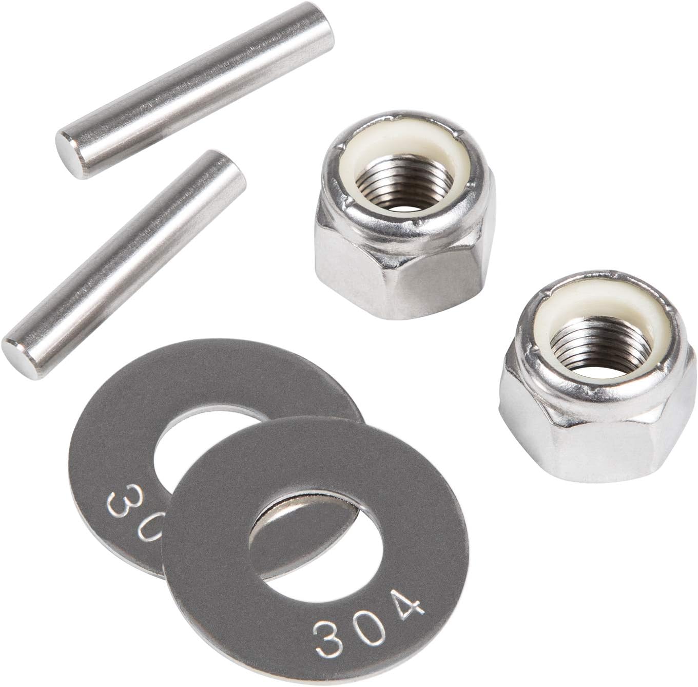 Prop Nut Kit E MKP-34 For Minn Kota Shear Pin Compatible with Minn Kota Trolling Motor MKP-33 Weedless Wedge 2 Props Including Prop Nuts & Washers