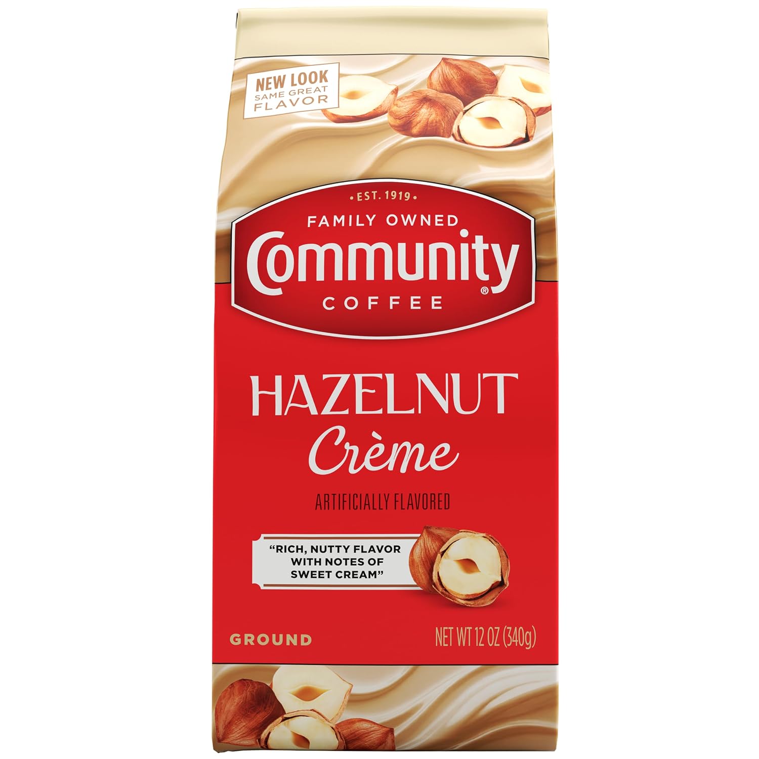 Community Coffee Caramel Cookie Butter Flavored 12 Ounces, Medium Roast Ground Coffee, 12 Ounce Bag (Pack of 1)
