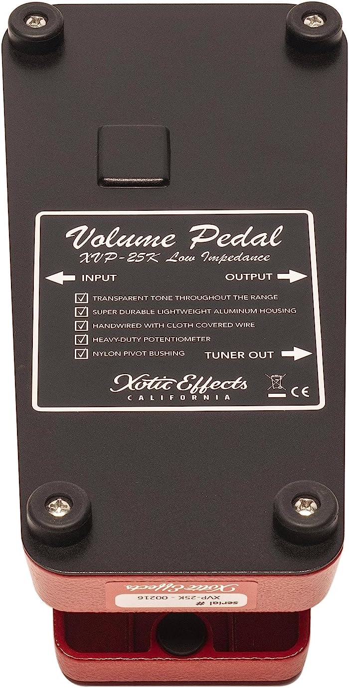 Xotic XVP-25K Low Impedance Volume Pedal