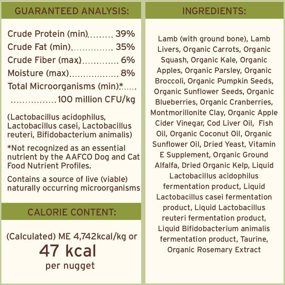 Primal Freeze Dried Raw Dog Food Nuggets, Beef, 14 oz | Complete & Balanced Nutrition, Meal, Topper or Treat, Grain-Free, High Protein, No Synthetic Vitamins & Minerals