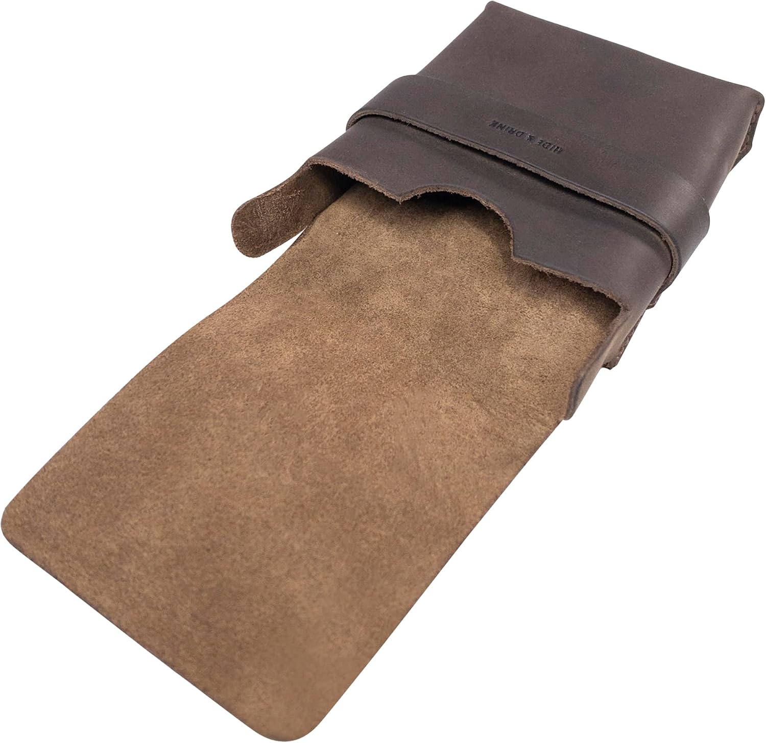 Hide & Drink, Card Organizer Pouch, Holds Up to 12 Cards Plus Folded Bills, Coin Holder, Vintage Case, Stylish Accessories, Full Grain Leather