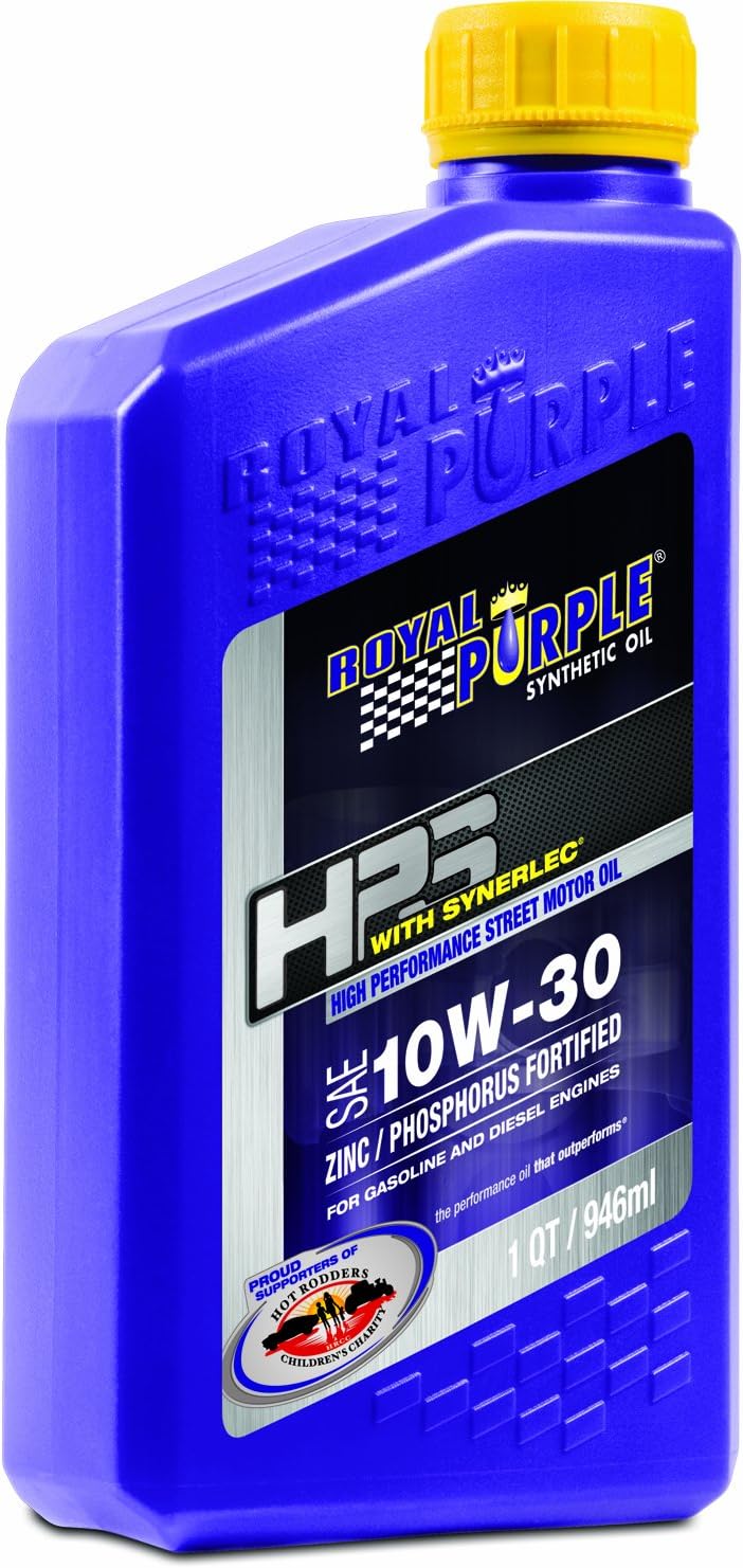 Royal Purple (36250-6PK HPS 20W-50 Synthetic Motor Oil with Synerlec Additive Technology - 1 Quart, (Case of 6)