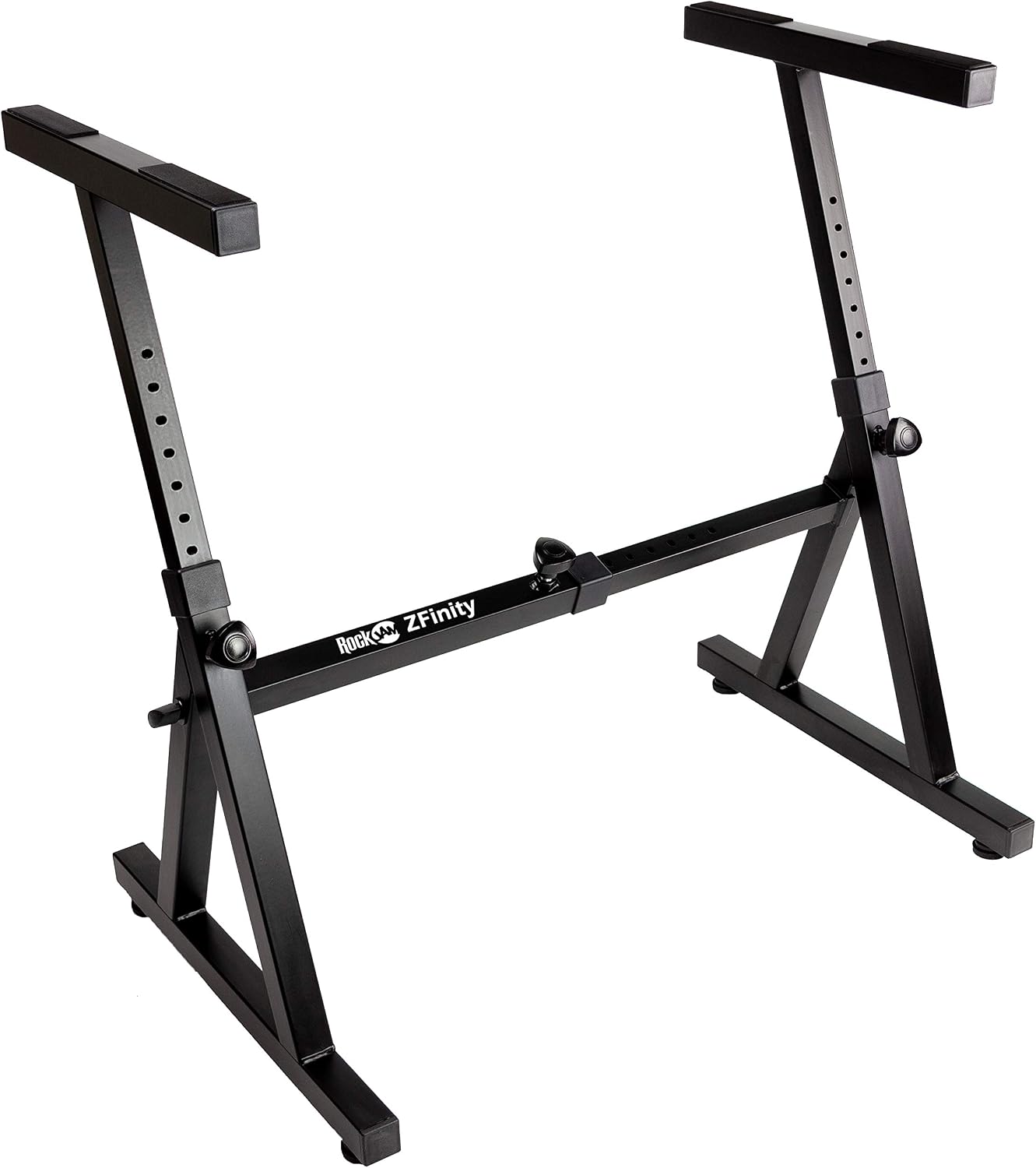 RockJam RJX29 Adjustable X Frame Keyboard Stand with Locking Straps