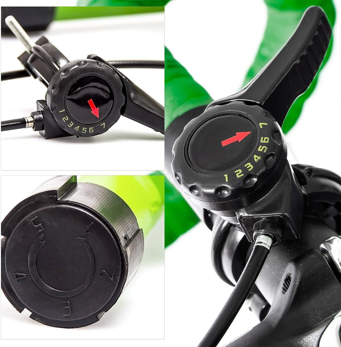RelaxdaysRelaxdays Indoor Bicycle 7 Resistance Turbo Trainer -