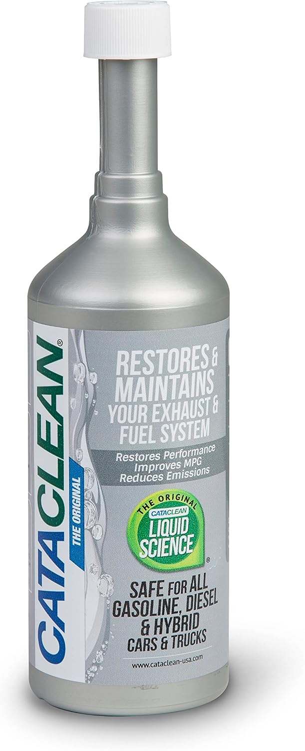 Cataclean Fuel & Exhaust System Cleaner for Gasoline Engines, 16 oz | Pass Emissions Tests – Clear Check Engine Lights, Restore Catalytic Converters, and Cleans Fuel Systems (120007)