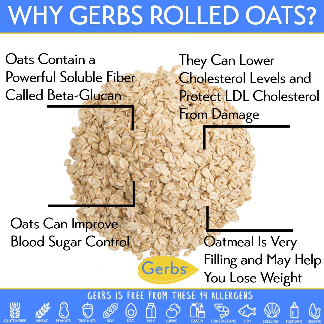 Gerbs Super 5 Seed Granola 2 lbs. | Small Batch, No Additives | Crunchy 5-Seed Blend: Pumpkin, Sunflower, Chia, Hemp & Flax | Top 14 Allergen-Free