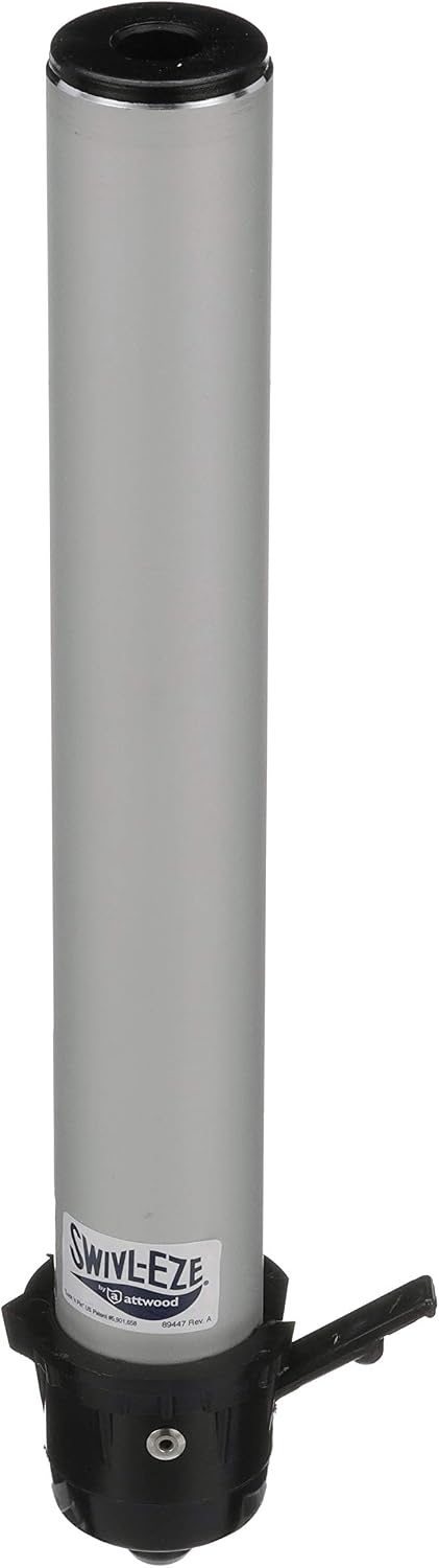 Attwood Wedge 2-Inch Series Extension Posts, Fixed Height Seat Posts with Satin Anodized Finish