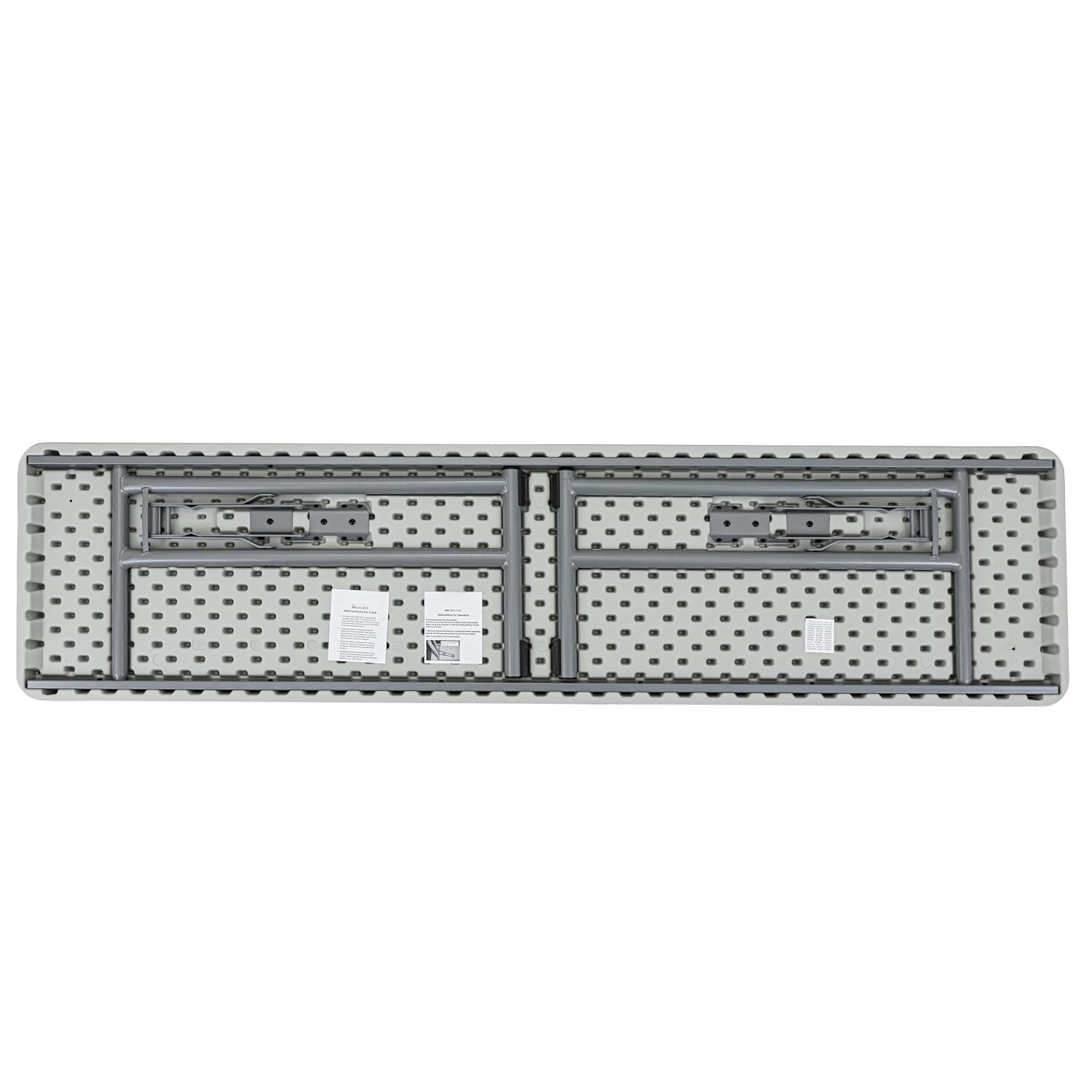 OEF Furnishings OEFBT-SEM1860 Commercial-Grade Premium Industrial Seminar Folding Table with Thick Blow-Molded Top and 16-Gauge Cantilever Steel