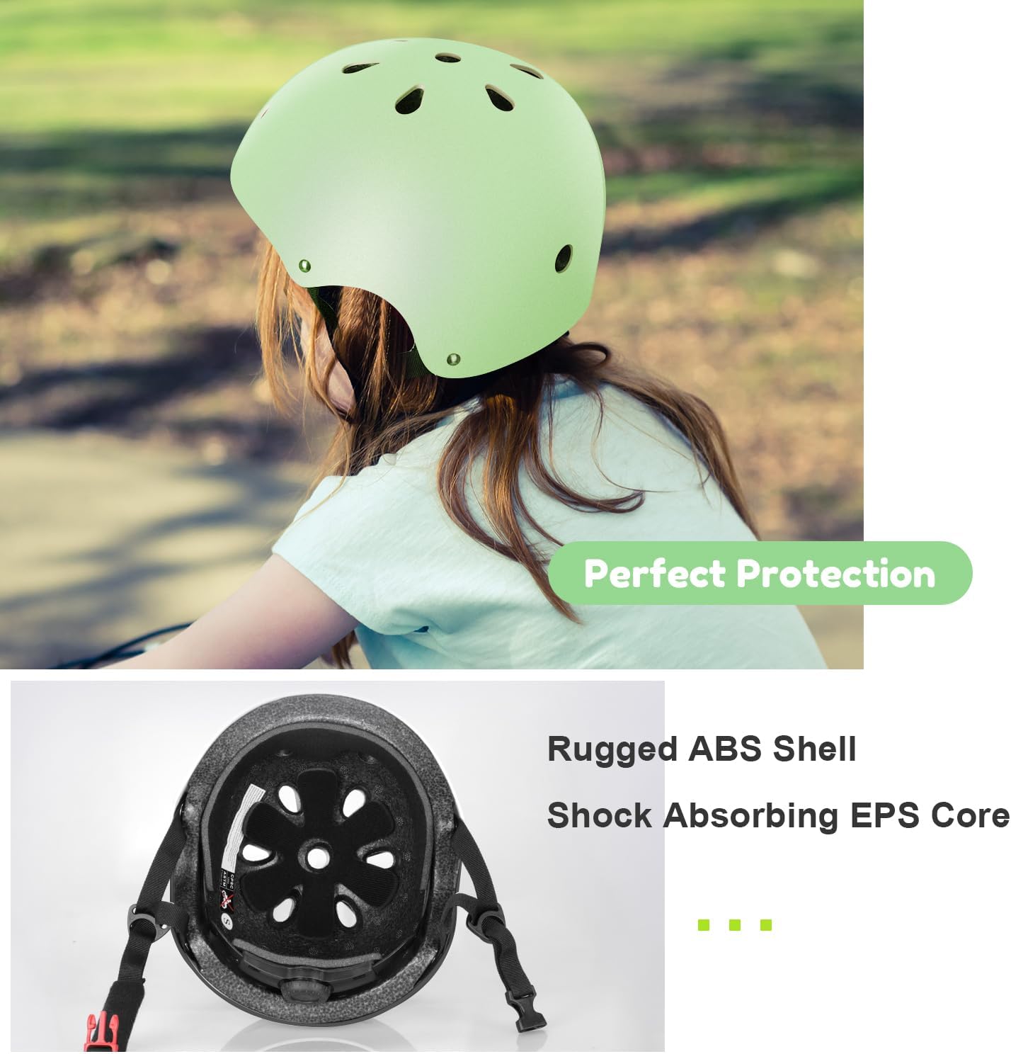 Besttravel Kids Helmet, Toddler Adjustable Kids Ages 3-8 Years Old Boys Girls Multi-Sports Safety