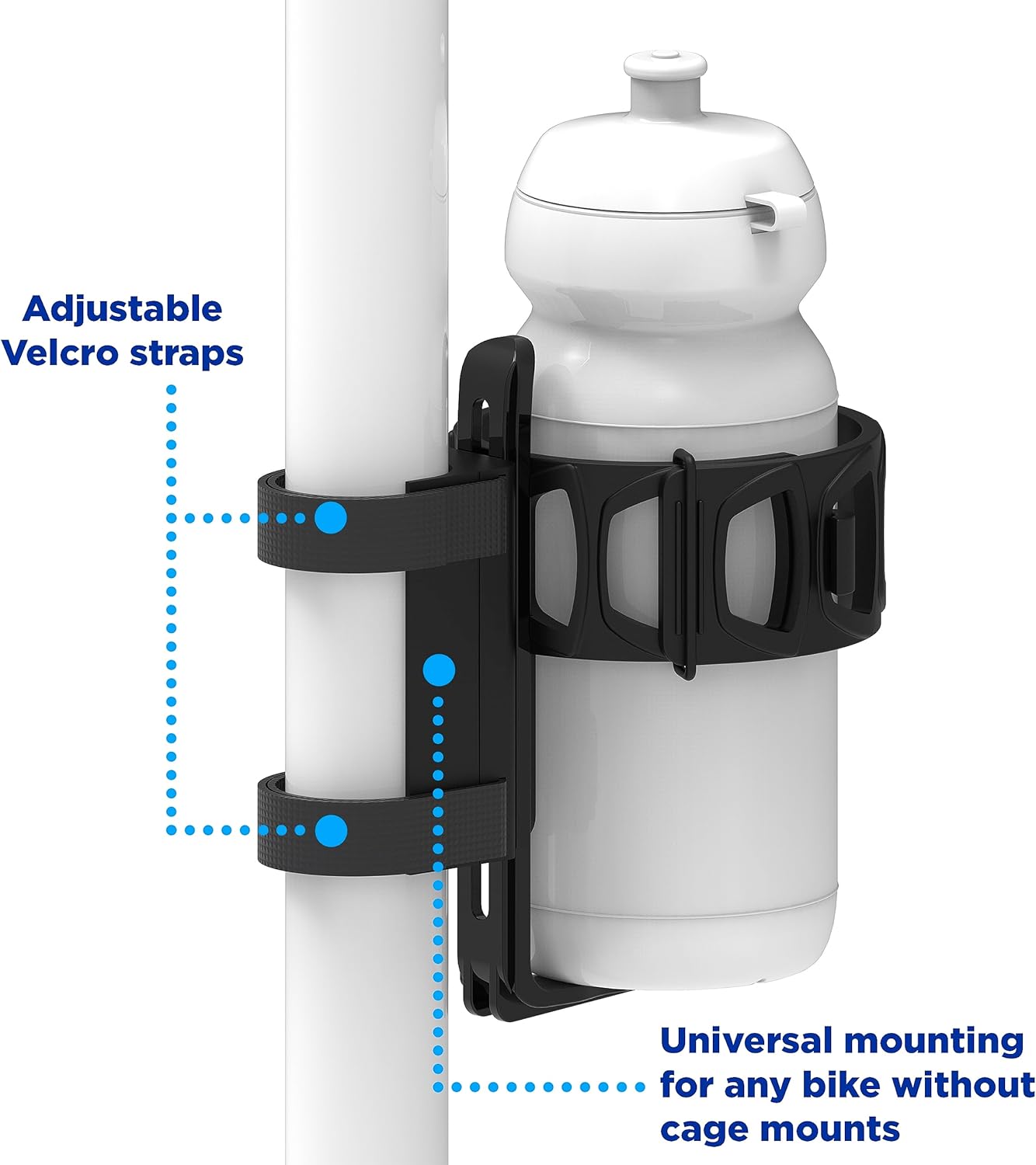 Zefal Pulse Expandable Water Bottle Bike Cage (Universal Mounting)