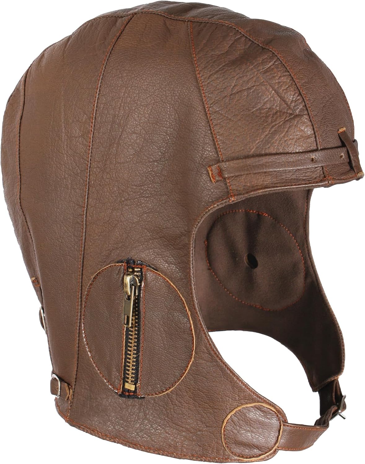 Rothco WWII Style Leather Pilot Helmet, M/L
