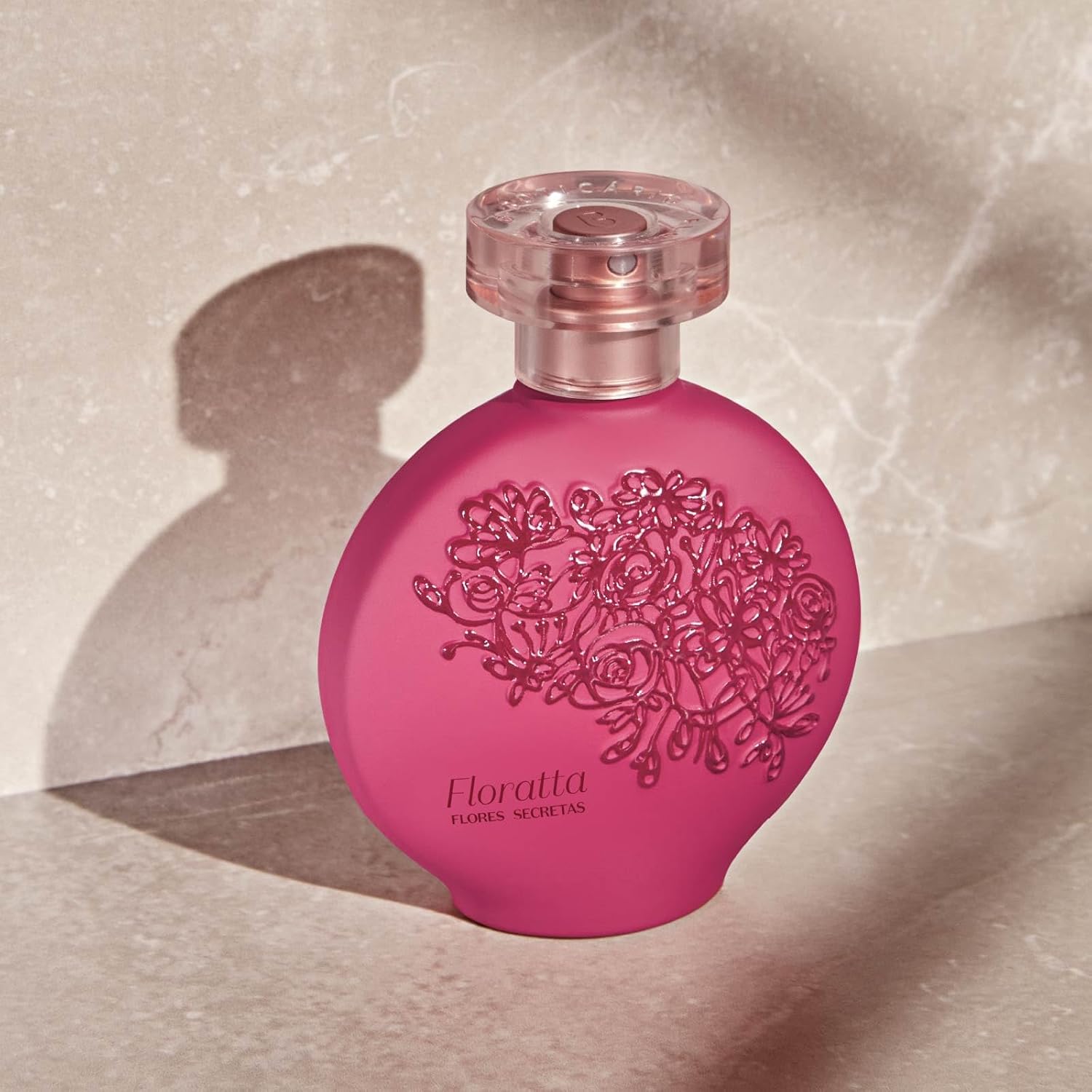 O Boticário Floratta Rose Eau de Toilette - Classic Floral Fragrance for Women - Fresh Gardenia & Romantic Rose - Long Lasting Everyday Womens Perfume - Cruelty-Free & Vegan - 2.5 oz (75 ml) | Classic fresh gardenia and romantic rose scent profile. Light…