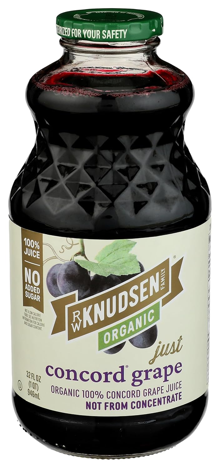 R.W. Knudsen Organic Just Concord Grape Juice, 32 fz