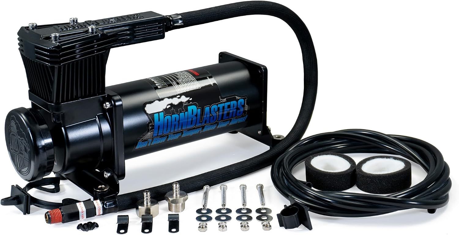 HornBlasters Conductor's Special 244K 2-Gallon Train Horn Kit - 150 PSI - US Made Horns