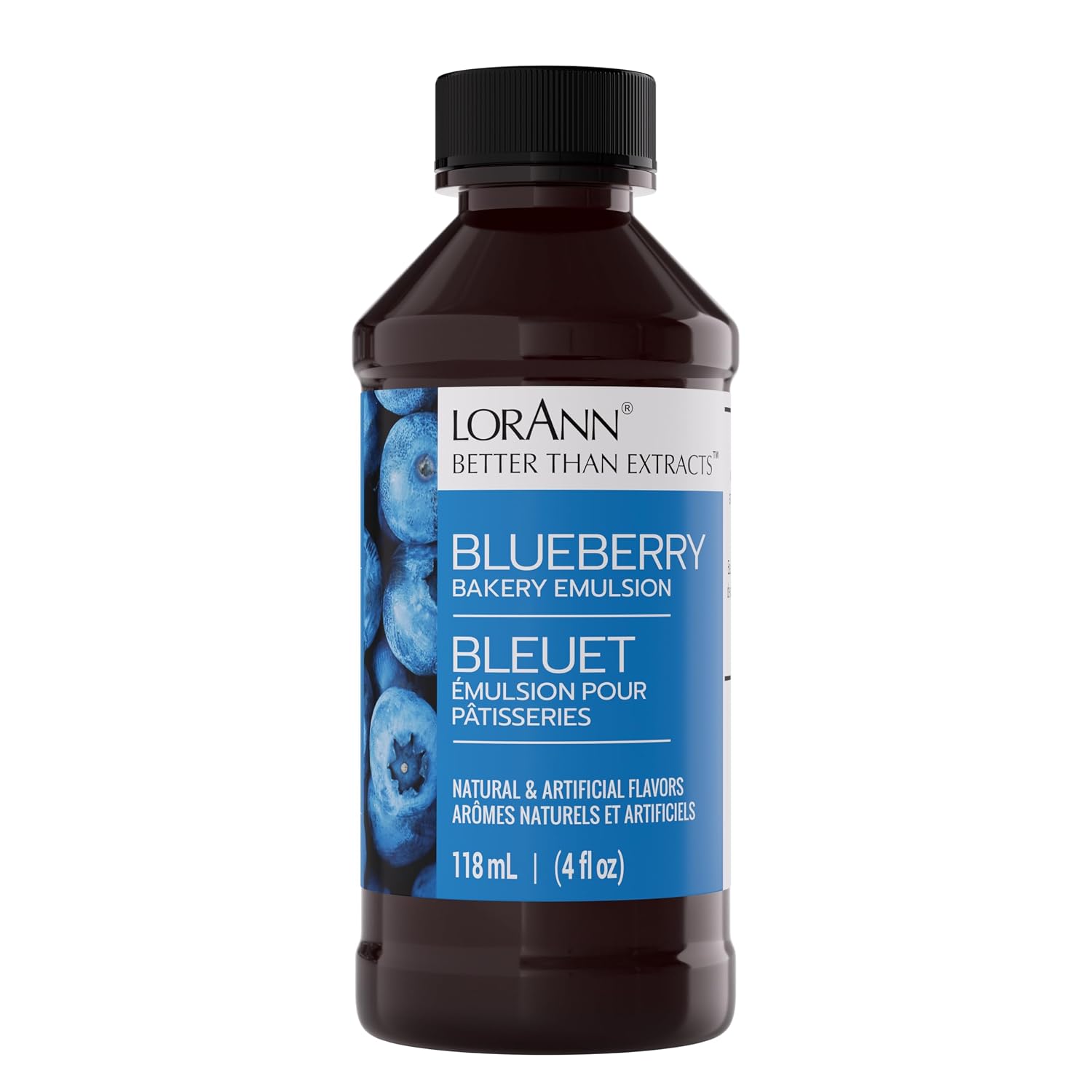 LorAnn Oils Peppermint Bakery Emulsion: True Essence, Ideal for Boosting Fruit Tones in Cakes, Cookies & Desserts, Gluten-Free, Keto-Friendly, Extract Substitute Essential for Your Kitchen, 16 Oz
