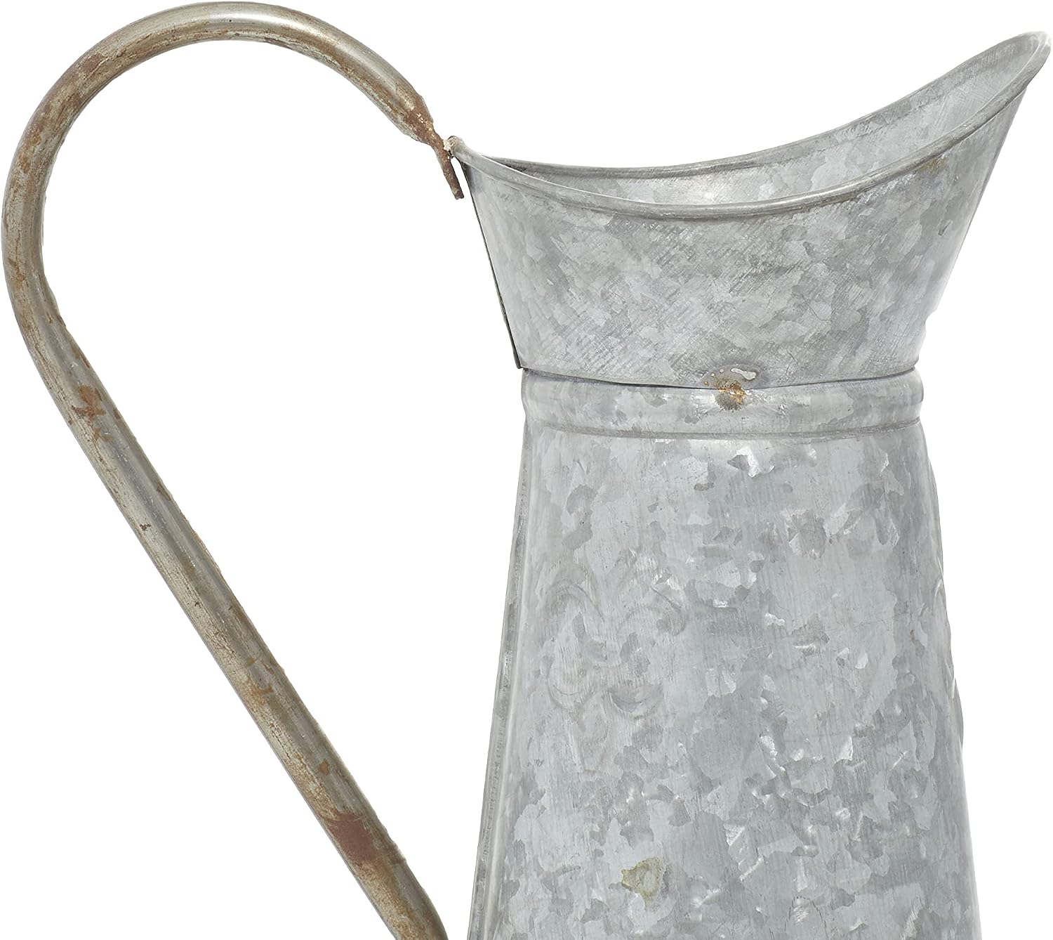 Deco 79 Metal Watering Can Indoor/Outdoor Planter, 10" x 6" x 12", Brown