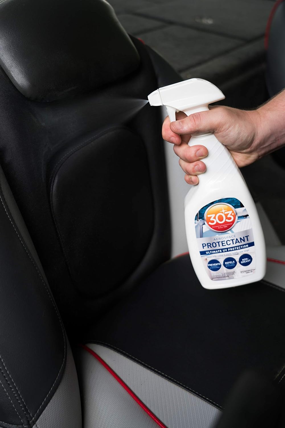 303 Products Marine Aerospace Protectant – UV Protection – Repels Dust, Dirt, & Staining – Smooth Matte Finish – Restores Like-New Appearance – 10 Fl. Oz. (30305)