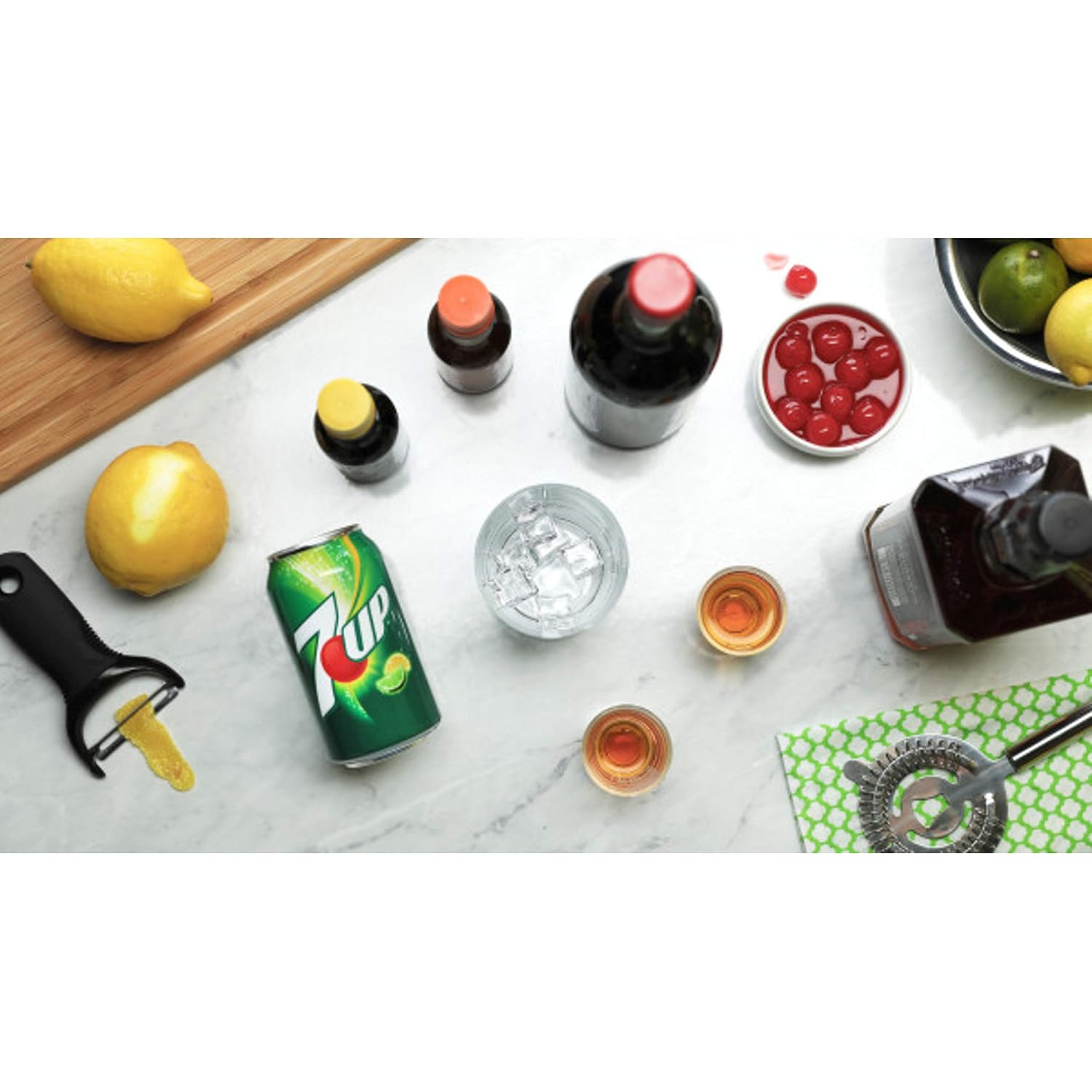 Zero Sugar 7-Up Soda, 12 Oz., Pack of 12