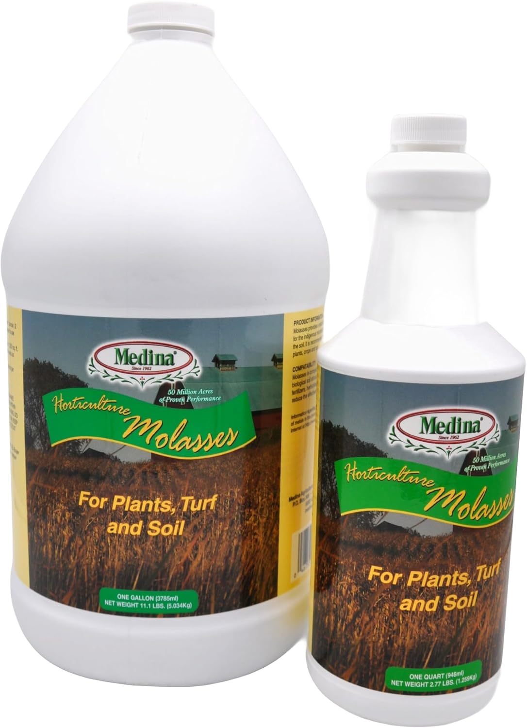 Medina Horticultural Molasses 1200 Sq. Ft. Liquid Qt