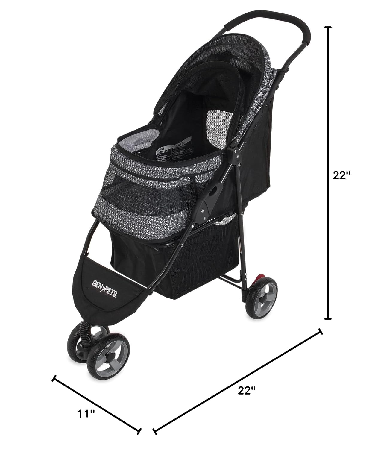 Gen7Pets Regal Plus Dog Stroller - Raspberry Sorbet Pet Stroller, Pink, 1 Count