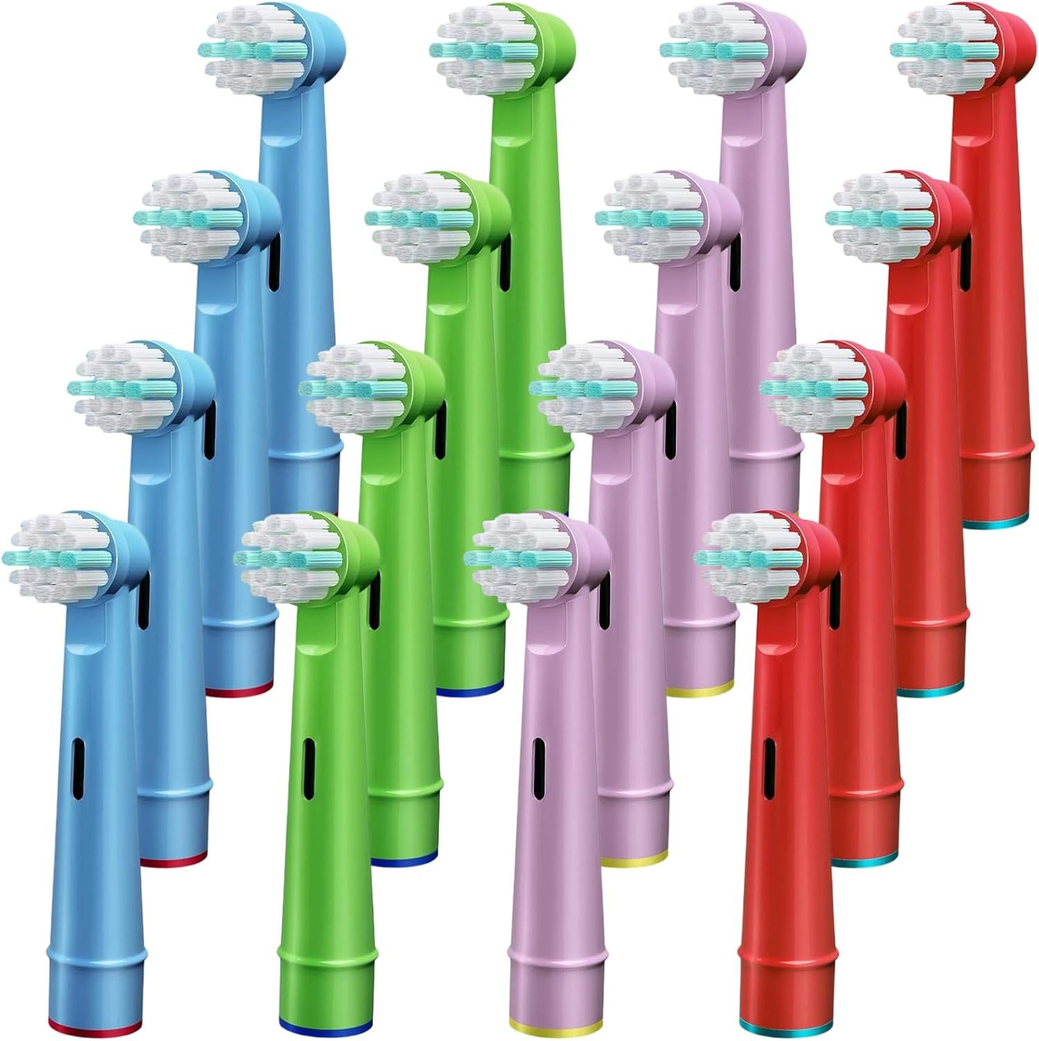 Electric Toothbrush Replacement Heads 16 Pack/Compatible Oral B Braun Replacement Brush Heads/Compatible Oral B Replacement Brush Heads