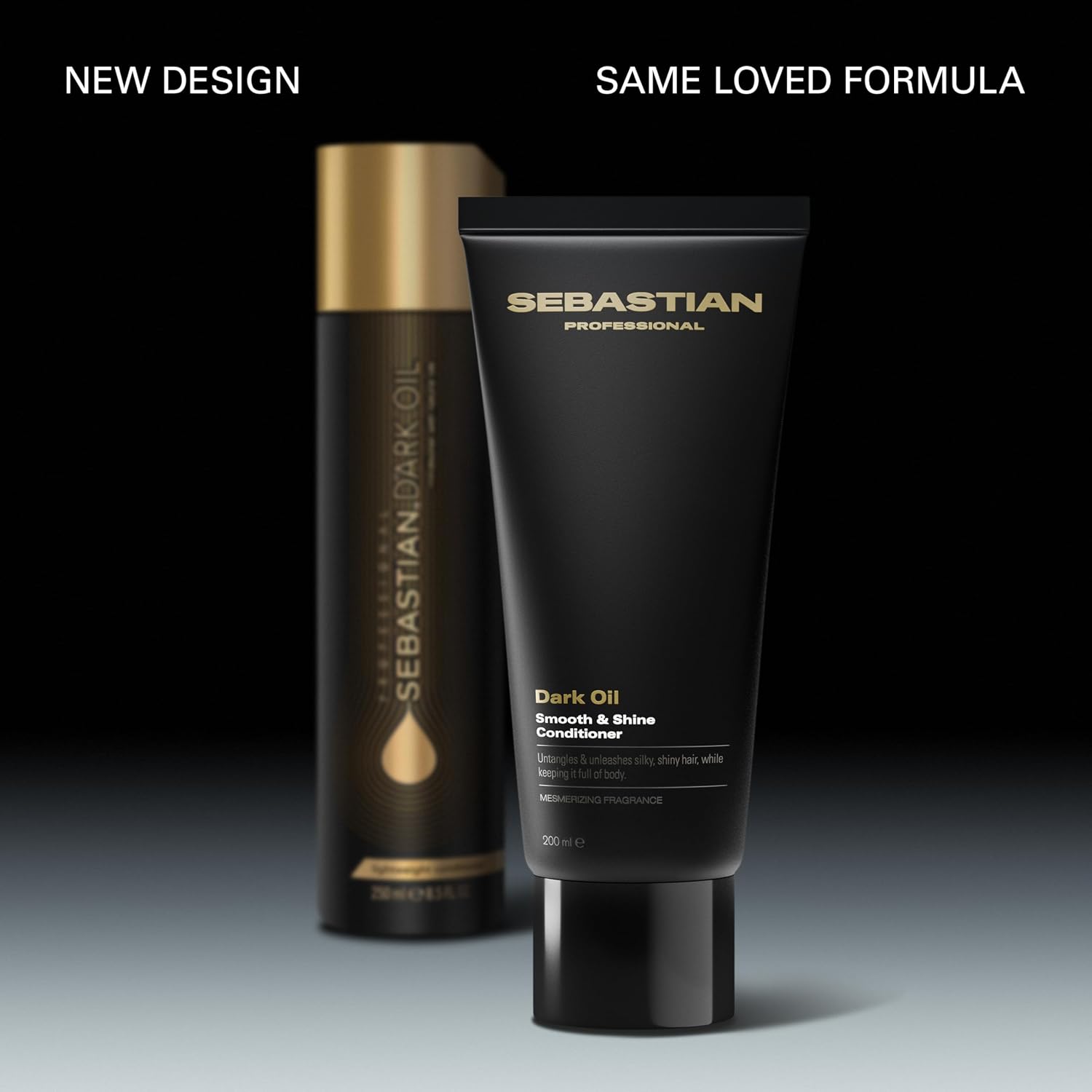 Sebastian Professional Dark Oil Lightweight Conditioner | Infused with Jojoba & Argan Oil | Smoothes and detangles hair.