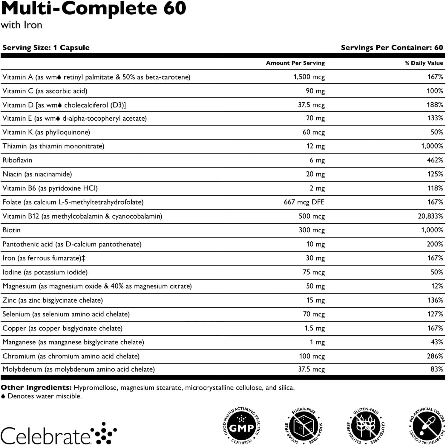 Celebrate Vitamins Multi-Complete