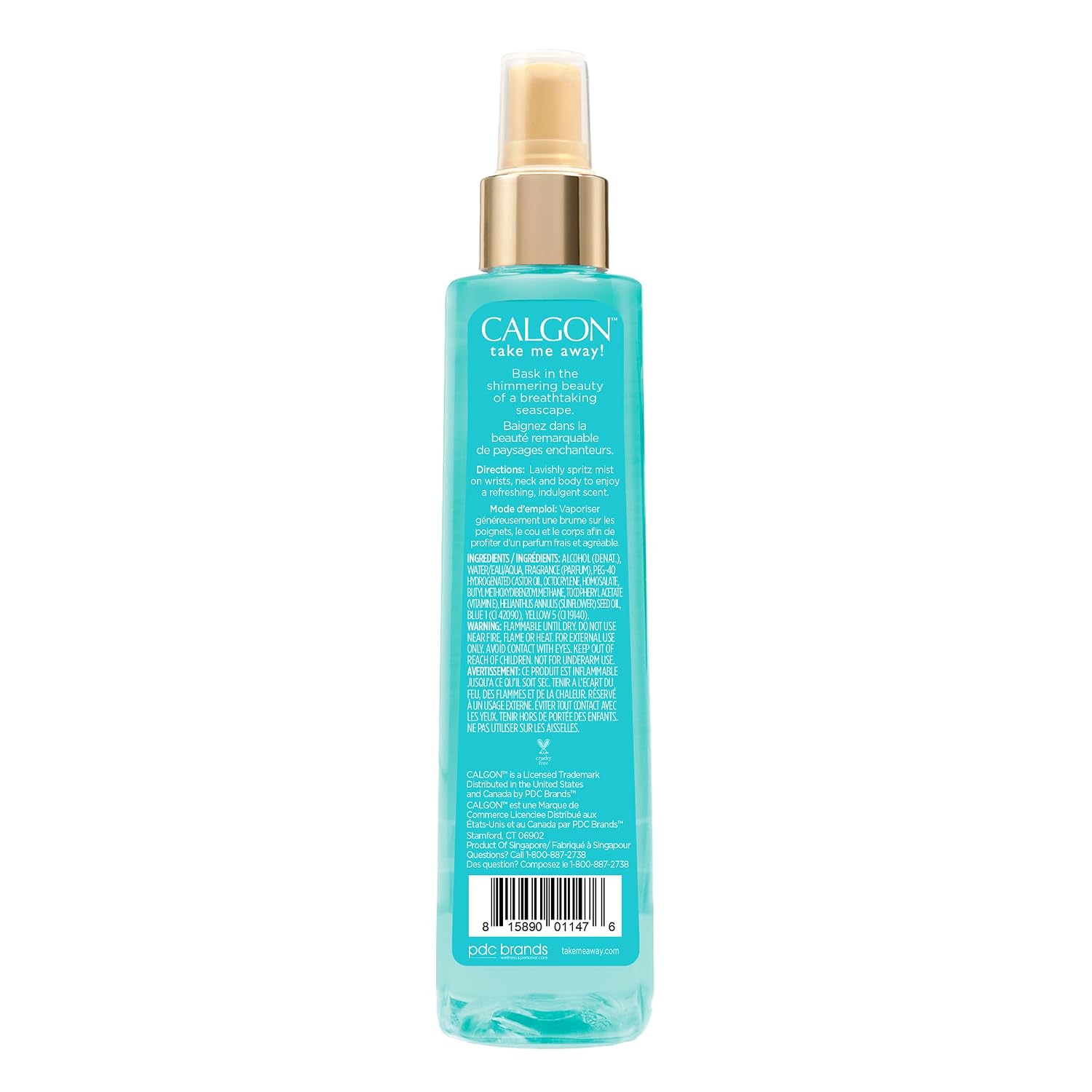 Calgon Fragrance Body Mist, Morning Glory, 8 fl oz