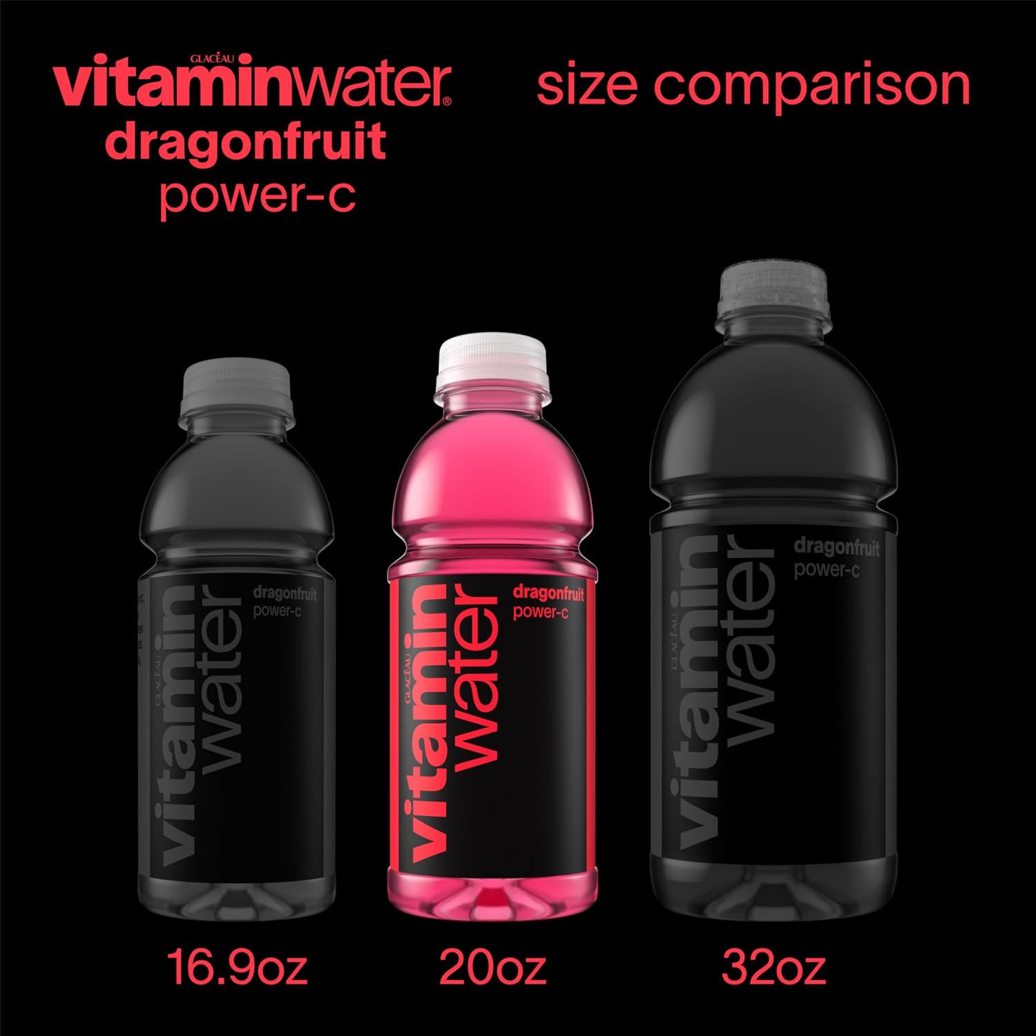 vitaminwater Refresh Tropical Mango, Flavored Water Beverage Bottles, 20 fl oz, 12 Pack