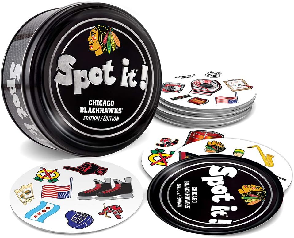 Masterpieces NHL Unisex-Teen Spot It! Card Game
